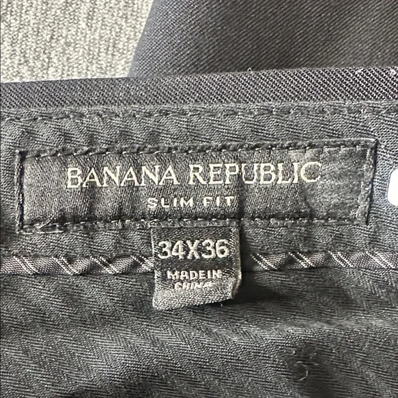 3 pairs of Mens Banana Republic Pants 34X36 size - Picture 5 of 12